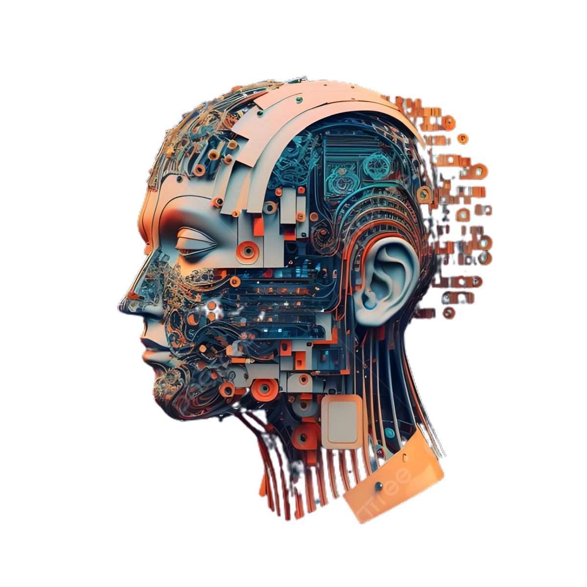 Artificial Intelligence PNG Transparent Image Download Size 1200x1200px