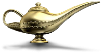 Aladdin lamp PNG