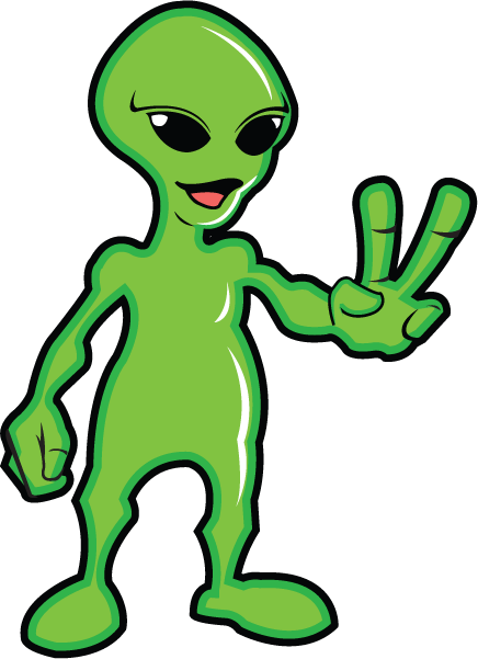 STL file Cartoon Alien for 3D Printing 👽・Model to download and