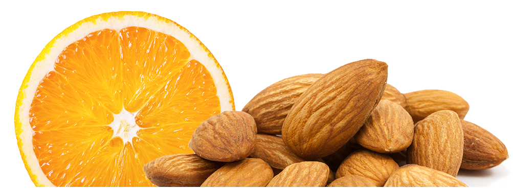 Almonds with lemon PNG