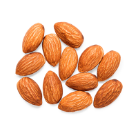 Almonds transparent image PNG