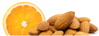 Almonds with lemon PNG