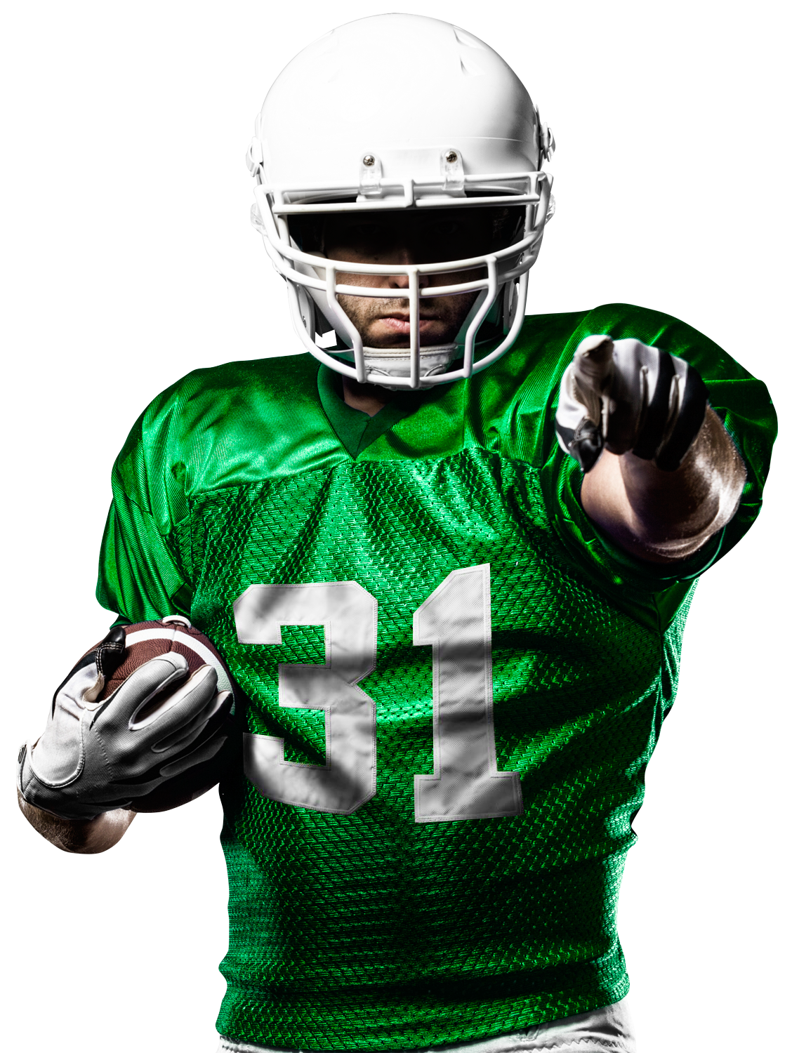 American football PNG transparent image download, size: 1128x1500px