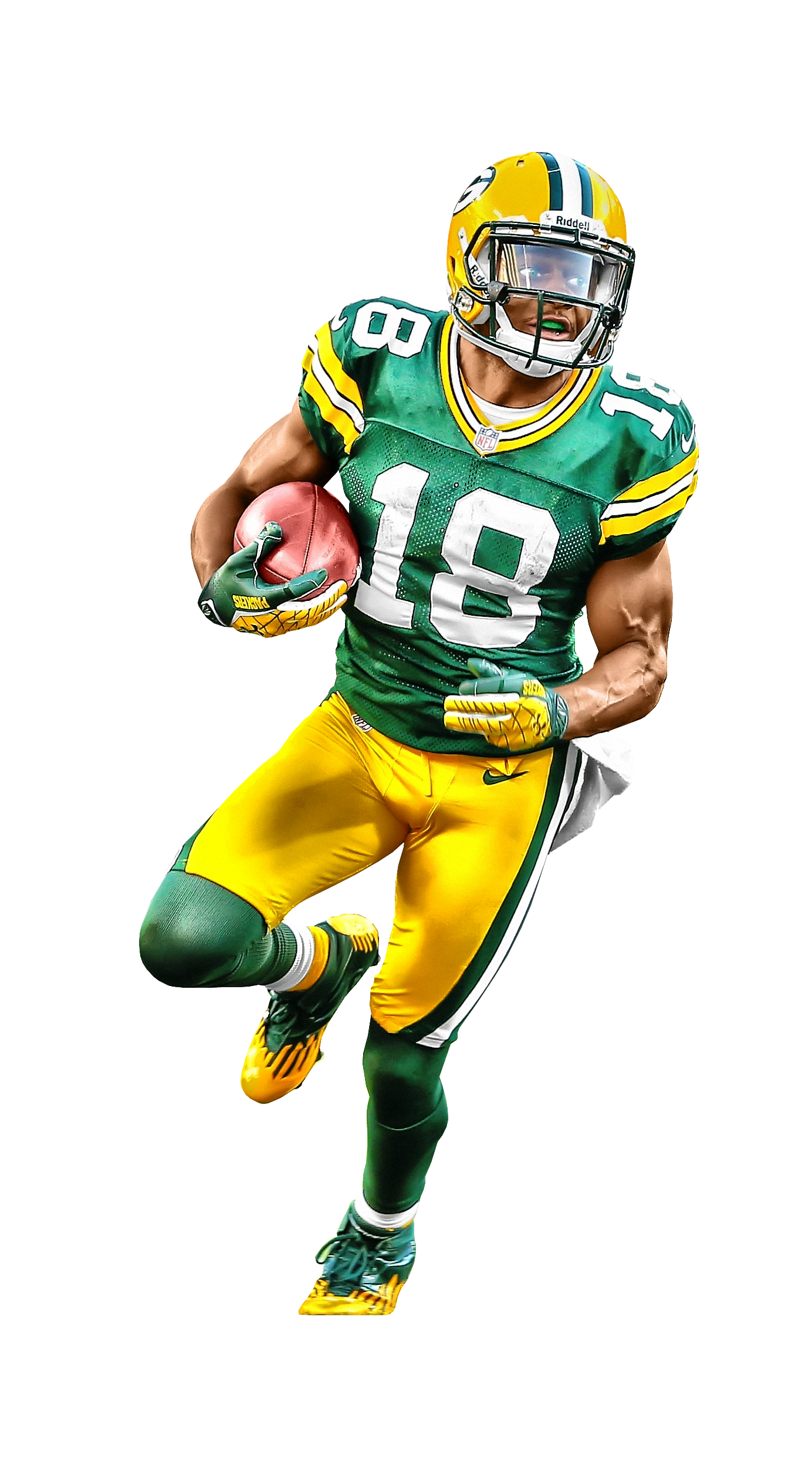 American football player PNG