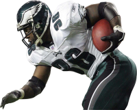 American football player PNG