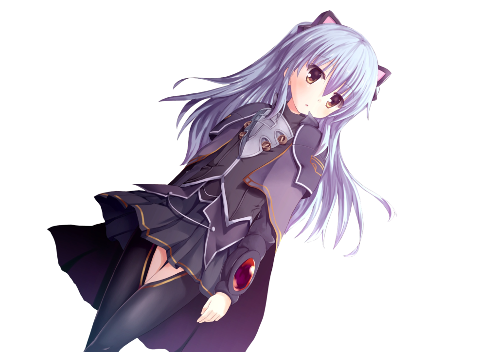 Anime girl PNG transparent image download, size: 1920x1200px