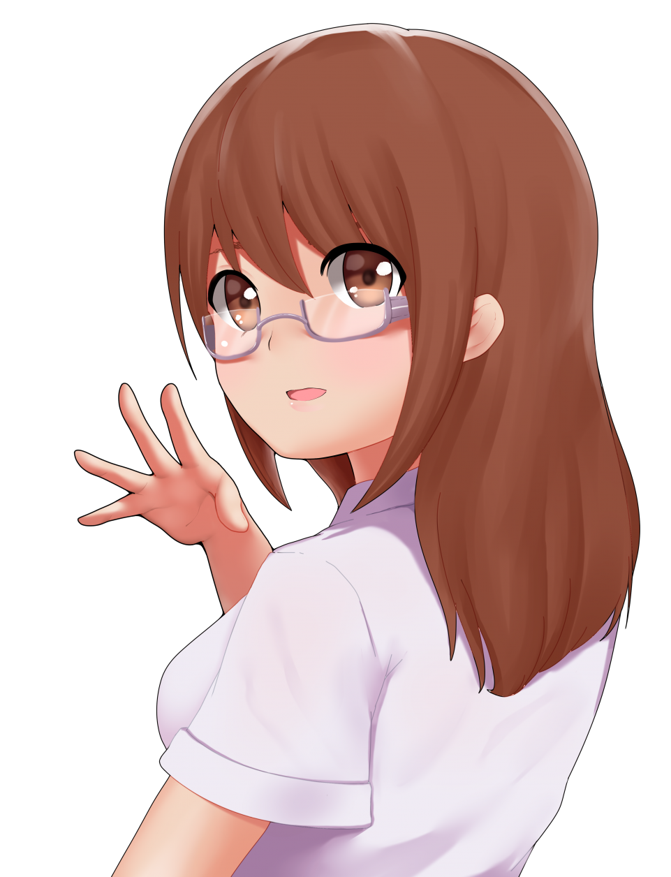 Anime girl PNG transparent image download, size: 961x1256px