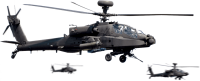 AH-64 Apache PNG helicopters
