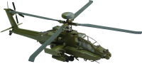 green AH-64 Apache PNG