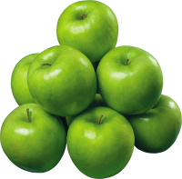 Зеленые яблоки PNG