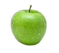 Зеленое яблоко PNG