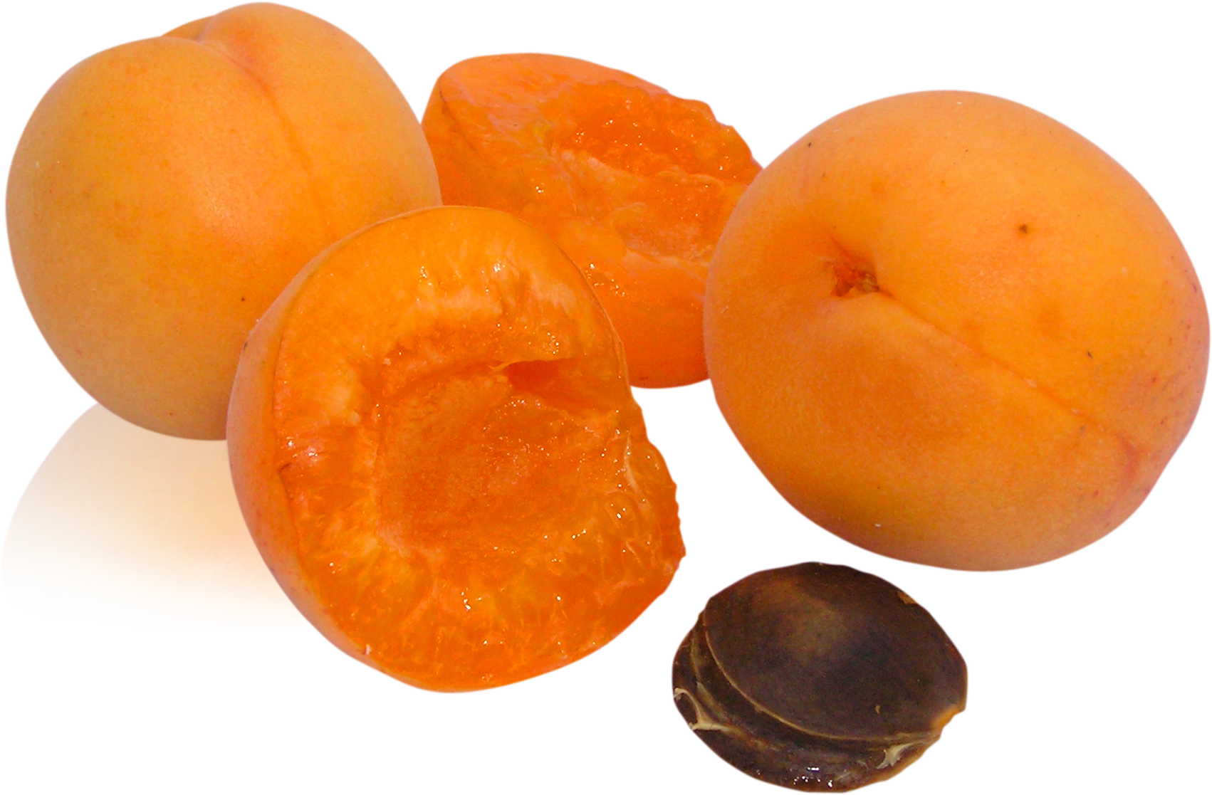 Orange apricots PNG