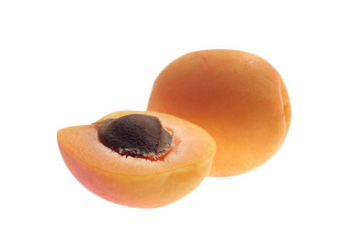 Cut apricot PNG