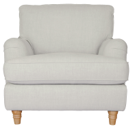 White armchair PNG image