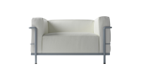 White armchair PNG image