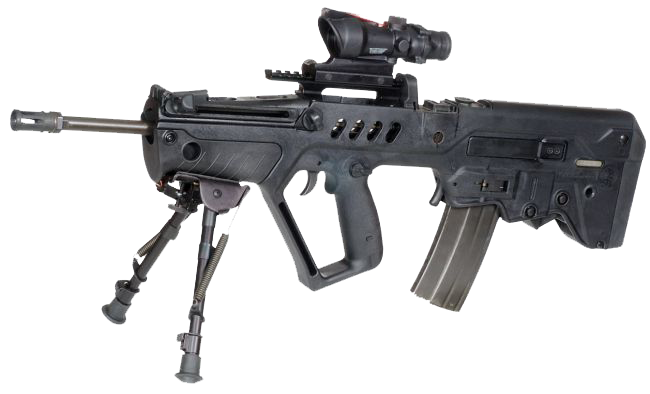 Tavor assault rifle PNG