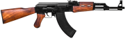 AK-47, Kalash, russian assault rifle PNG