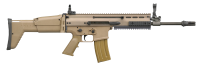 SCAR assault rifle PNG
