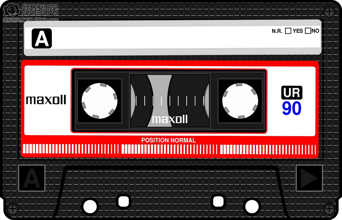 Audio cassette PNG