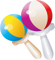Baby rattle PNG