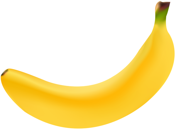 Banana PNG yellow transparent image