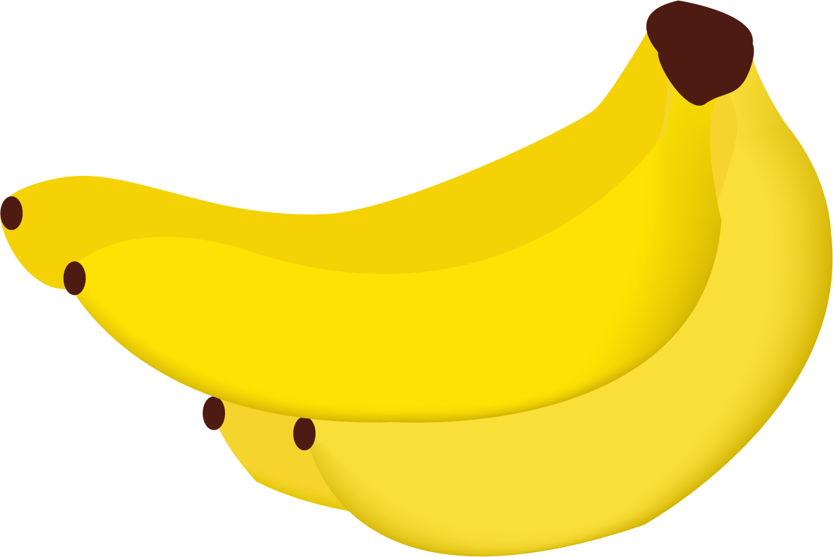 banana PNG picture transparent image download, size: 1388x895px