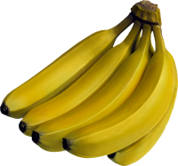 5 bananas PNG