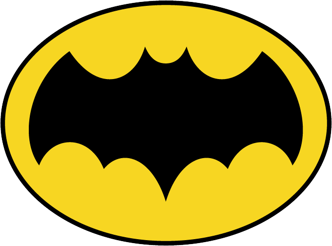 Batman logo PNG transparent image download, size: 680x504px