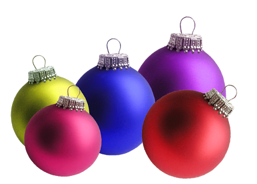 Christmas balls baubles