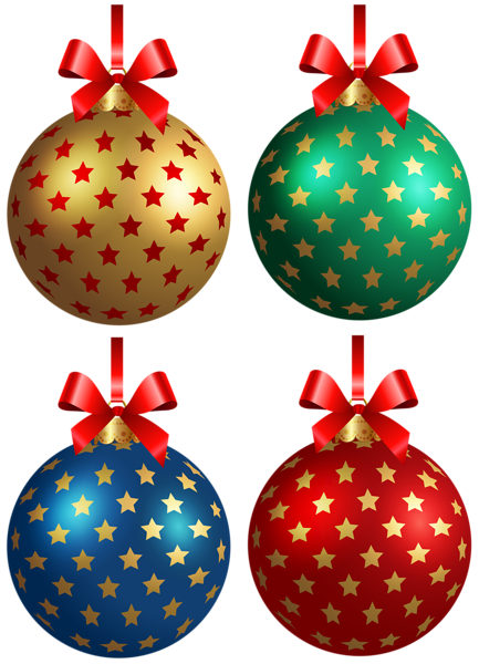 Christmas balls baubles