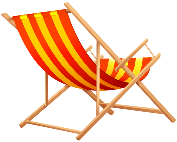 Beach chair PNG
