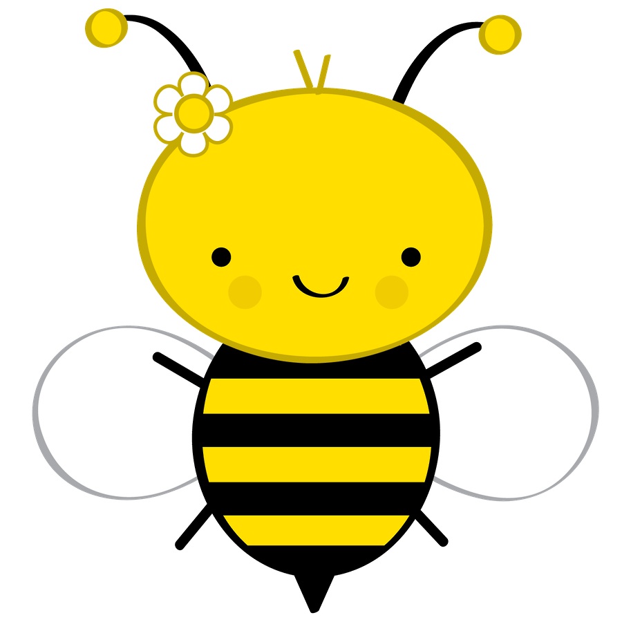 Bee PNG transparent image download, size: 900x900px