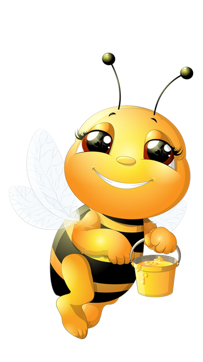 Пчелка пнг на прозрачном фоне