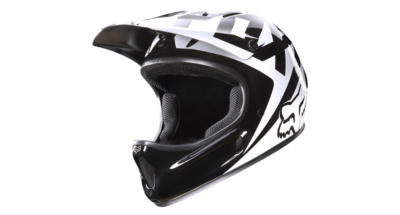 Downhill bicycle helmet PNG image