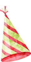 Party birthday hat PNG