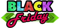 Black Friday label PNG