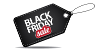 Black Friday label PNG