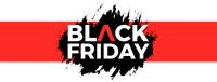 Black Friday label PNG