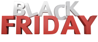 Black Friday label PNG