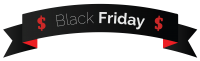 Black Friday label PNG