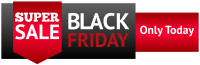 Black Friday label PNG