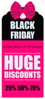 Black Friday label PNG