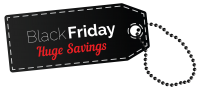 Black Friday label PNG