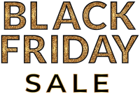 Black Friday label PNG
