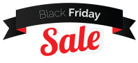 Black Friday label PNG