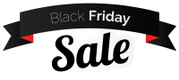Black Friday label PNG