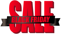 Black Friday label PNG