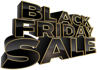 Black Friday label PNG