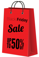 Black Friday label PNG