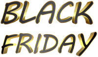 Black Friday label PNG